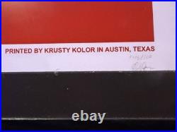 Rob Jones 2003 THE WHITE STRIPES Cleveland, OH S/N Concert Poster 148/150