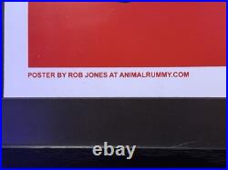 Rob Jones 2003 THE WHITE STRIPES Cleveland, OH S/N Concert Poster 148/150