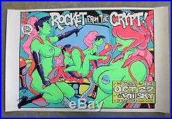 Rocket From The Crypt Los Angeles 1995 Original Concert Poster Coop