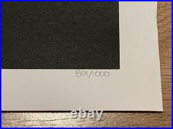 Roger Waters 2017 AngryBlue Concert Poster US & THEM Tour Pink Floyd Gray #801