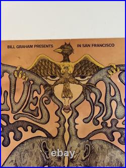 Rough But Rare 1968 S. F. Fillmore/original 14x21 Concert Poster /ike&tina Turner