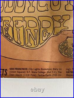 Rough But Rare 1968 S. F. Fillmore/original 14x21 Concert Poster /ike&tina Turner