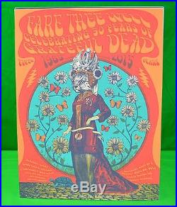 SET OF 3 Grateful Dead 2015 Fare Thee Well Santa Clara Concert Poster Print