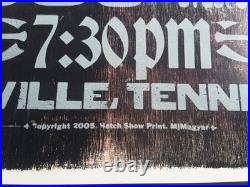 STYX 2005 Hatch Show Print NASHVILLE RYMAN CONCERT POSTER