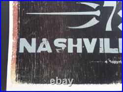 STYX 2005 Hatch Show Print NASHVILLE RYMAN CONCERT POSTER