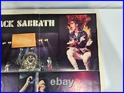 SUPER RARE Vintage 1970's Don Kirshner's Rock Concert Black Sabbath Poster