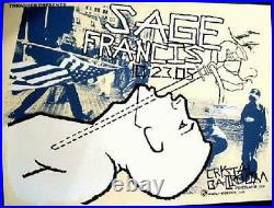 Sage Francis Portland 2005 Original Concert Poster Silkscreen