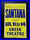 Santana_The_Greek_Theatre_Original_Vintage_Rock_Concert_Promo_Poster_01_ccqc