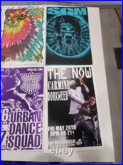 Seattle WA & Northwest Concert Poster Flyers Lot of 28 Vintage 1980s-00s 11x17