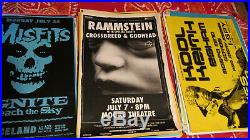 Seattle concert posters-200 in all. 11x17 1999 to 2001 vintage
