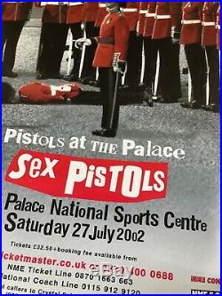 Sex Pistols Rare Original Concert Posters Finsbury Park And Crystal Palace