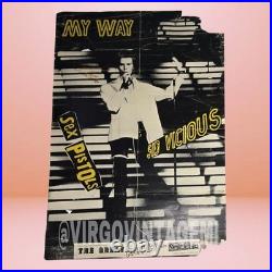 Sex Pistols/Sid Vicious My Way Concert Film Original Promotional Poster (1978) Sex Pistols/Sid Vicious My Way Concert Film Original Promotional Poster (1978)
