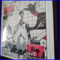 Signed Bjork Concert Poster Framed with Event Pass Oakland 2001 BGP-271 Signed Bjork Concert Poster Framed with Event Pass Oakland 2001 BGP-271