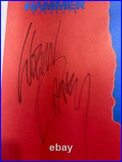 Signed By All Four Band Members 1991 Danzig Concert Poster Gemany
