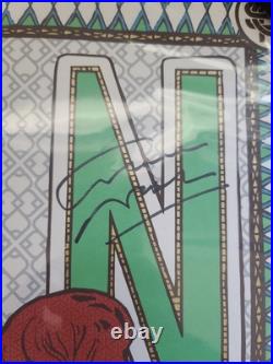 Signed Crosby Stills & Nash Wooden Ships CSN 2014 Concert Poster