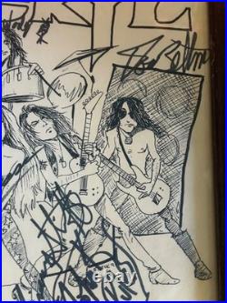 Signed JACKYL Framed Concert Poster September 28, 1991 Greenville SC Hanger Club