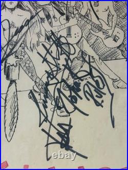 Signed JACKYL Framed Concert Poster September 28, 1991 Greenville SC Hanger Club