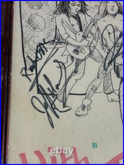 Signed JACKYL Framed Concert Poster September 28, 1991 Greenville SC Hanger Club