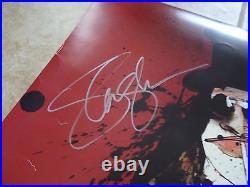 Slash Guns & Roses Signed Autograph 24x24 Steadman Concert Poster PSA Certified