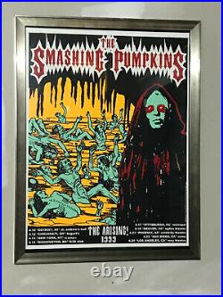 Smashing Pumpkins The Arising Tour Concert Poster Bill 1999 Vintage Original