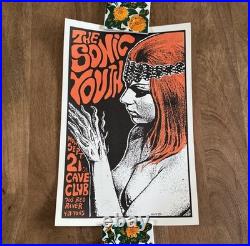 Sonic Youth Concert Poster 1987-austin Texas-frank Kozik