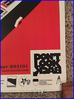 Sonic Youth Tour Concert Poster Italy 2007 Original Poster Ferrara Cat Is Alien