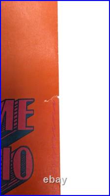 Sopwith Camel 1967 Neon Rose Moscoso Promo Concert Poster Original 1st Print