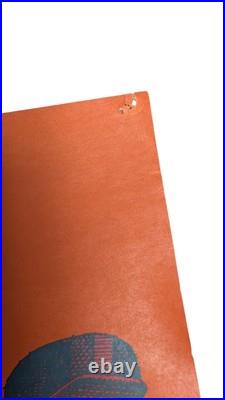 Sopwith Camel 1967 Neon Rose Moscoso Promo Concert Poster Original 1st Print