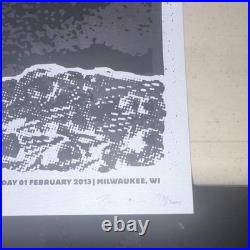 Soundgarden Concert Poster The Rave/Eagles Club Milwaukee WI Feb 1, 2013 94/200