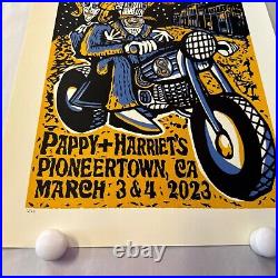 Spafford Concert Poster March 3-4 2023 Pappy & Harriet's Pioneertown CA # 32/60