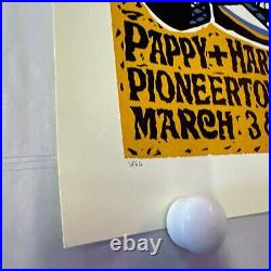 Spafford Concert Poster March 3-4 2023 Pappy & Harriet's Pioneertown CA # 32/60