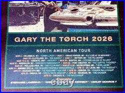 Stephen Wilson Jr. Autographed Concert Poster 2026 + GARY Card First Edition