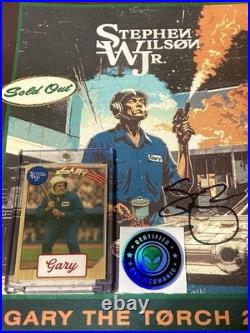 Stephen Wilson Jr. Autographed Concert Poster 2026 + GARY Card First Edition