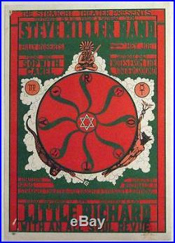 Steve Miller Sopwith Camel Rock Concert Poster Straight Theater Vgf 1967 First