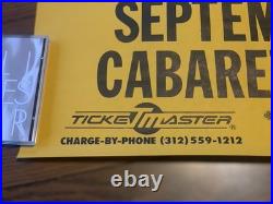 Steve Stevens Atomic Playboys 7/28/1989 Concert Poster Chicago Cabaret Metro