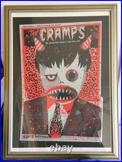 Super RareThe Cramps2004 Gypsy LoungeConcert PosterSigned Todd Slater 20/100