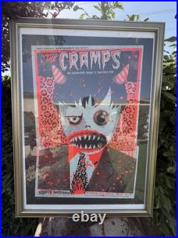 Super RareThe Cramps2004 Gypsy LoungeConcert PosterSigned Todd Slater 20/100