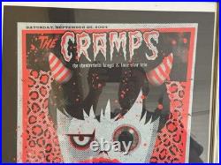 Super RareThe Cramps2004 Gypsy LoungeConcert PosterSigned Todd Slater 20/100