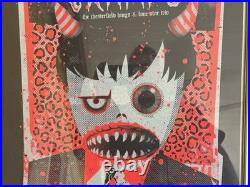 Super RareThe Cramps2004 Gypsy LoungeConcert PosterSigned Todd Slater 20/100