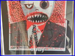 Super RareThe Cramps2004 Gypsy LoungeConcert PosterSigned Todd Slater 20/100