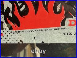 Super RareThe Cramps2004 Gypsy LoungeConcert PosterSigned Todd Slater 20/100