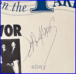 Survivor Concert Poster Daytona Beach Autographed/Signed Jimi Jamison +4