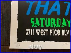 TAZ 1995 Jawbreaker Concert Poster S&N @ Jabberjaw Los Angeles CA