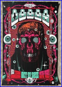 THEE OH SEES 2022 Levitation AUSTIN PYSCH FEST Rock Concert S/N POSTER Elzo Durt