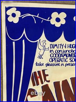 THE SAINTS. RARE ORIGINAL Aussie/OZ Concert/gig/Tour POSTER (1985)