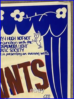 THE SAINTS. RARE ORIGINAL Aussie/OZ Concert/gig/Tour POSTER (1985)