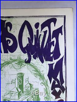 THE SIR DOUGLAS QUINTET Ark Concert Poster Original 1967