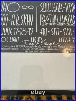 THE WHO BG 178 FILLMORE Concert Poster 1969 BILL GRAHAM SIGNED BY DAVID SINGER