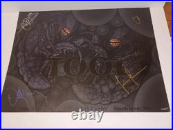 TOOL Band Autographed Concert Poster 2016 Tour RARE 176/350 TOOL Band Autographed Concert Poster 2016 Tour RARE 176/350