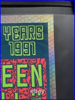 TOOL Concert Poster Los Angeles, CA 1991 NYE LINDSEY KUHN Mini Vortex Foil 6/30
